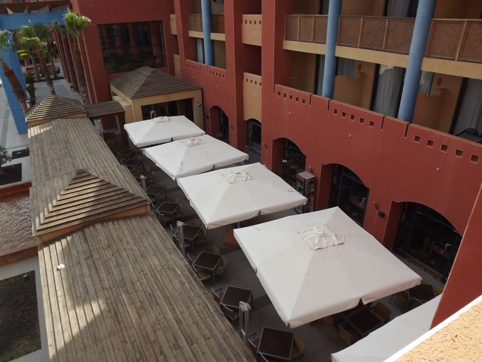 Ausblick Außenrestaurant Hotel H10 Tindaya