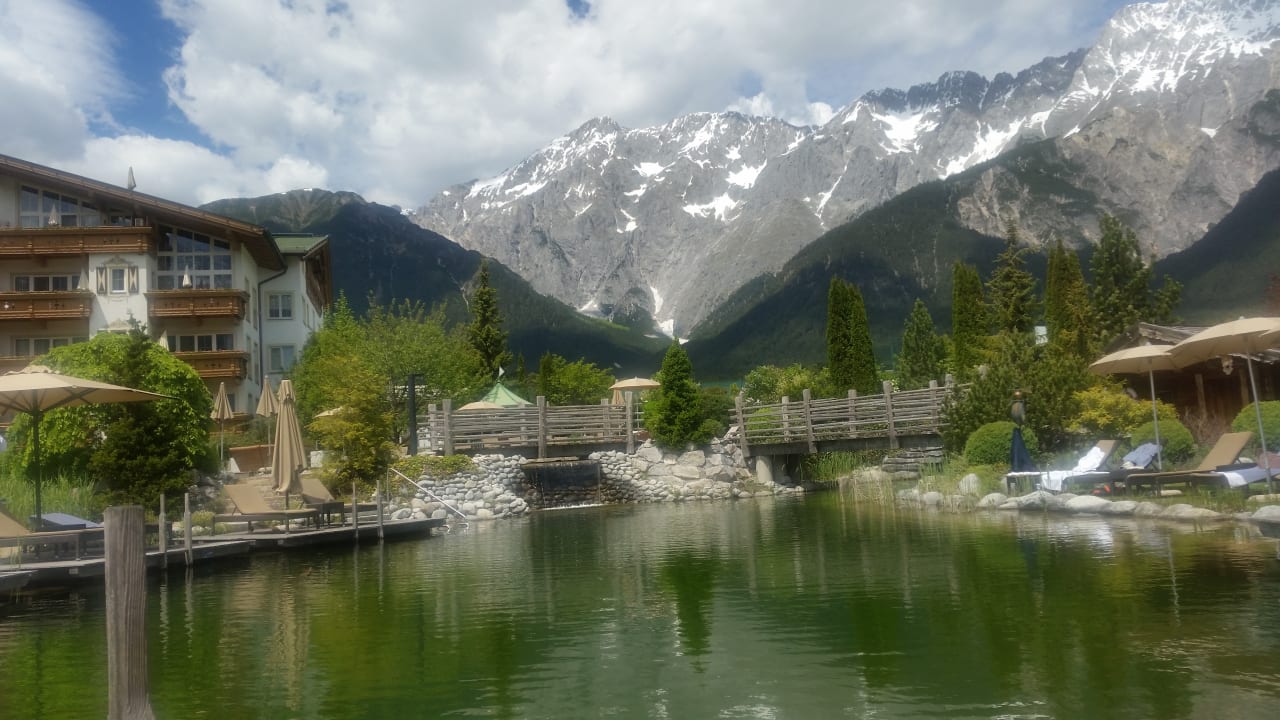Gartenanlage Alpenresort Schwarz