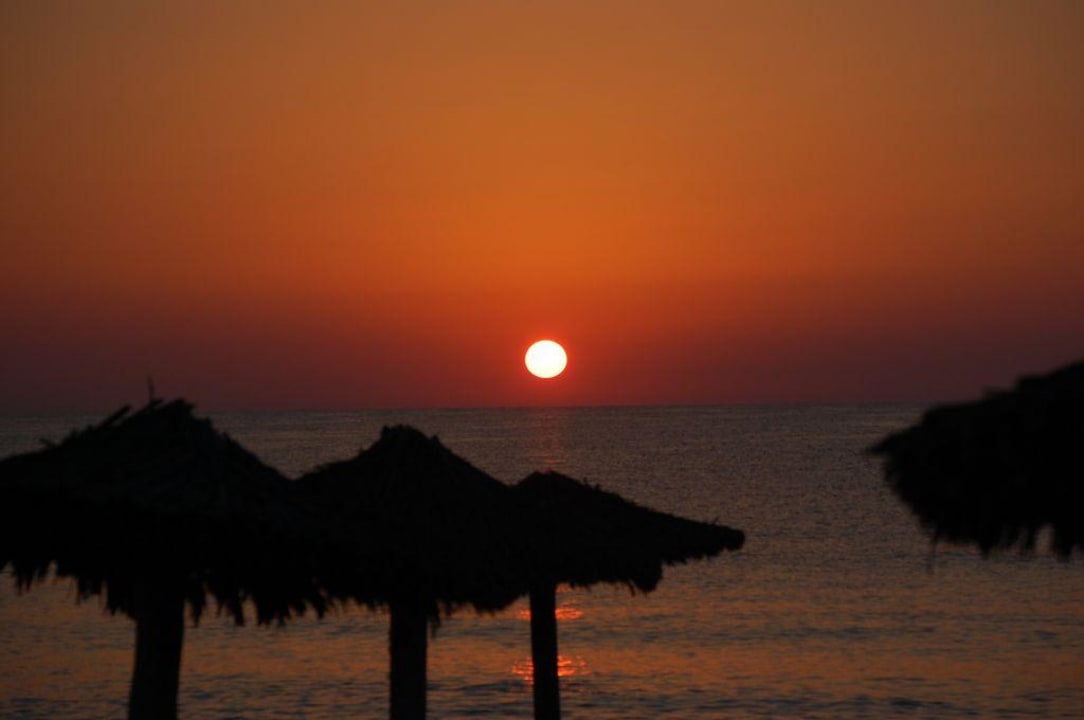 Sonnenaufgang am Strand von Zarzis Hotel Zarzis