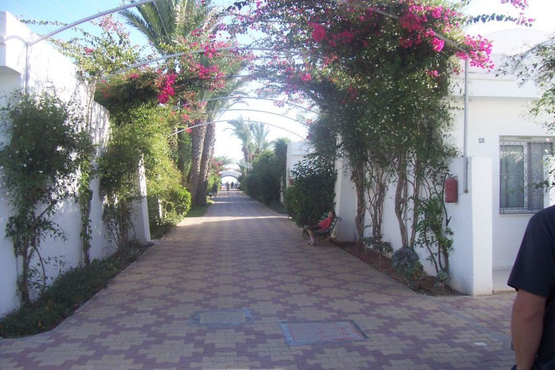 Weg zum Strand El Mouradi Club Kantaoui