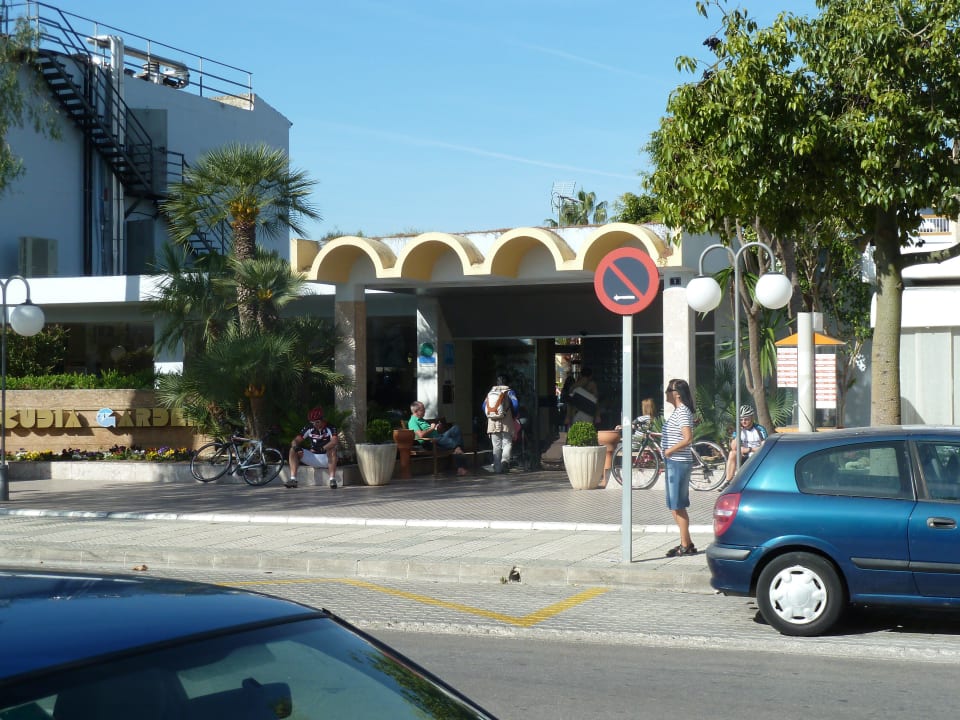 Eingangsbereich Hotel Palm Garden
