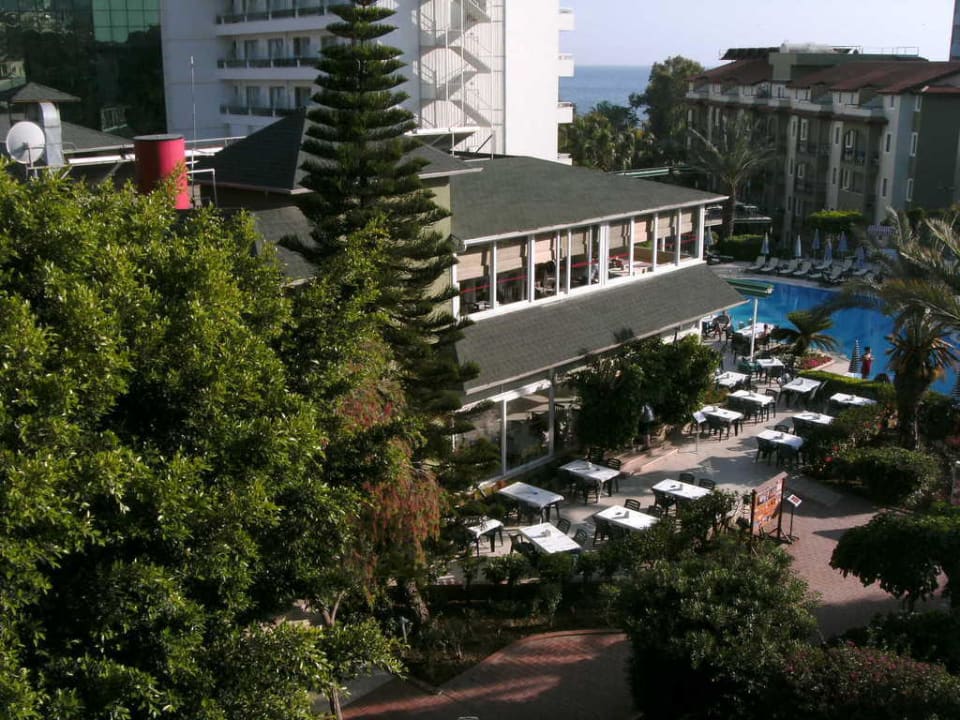 Ausblick vom Zimmer Hotel Gardenia Beach