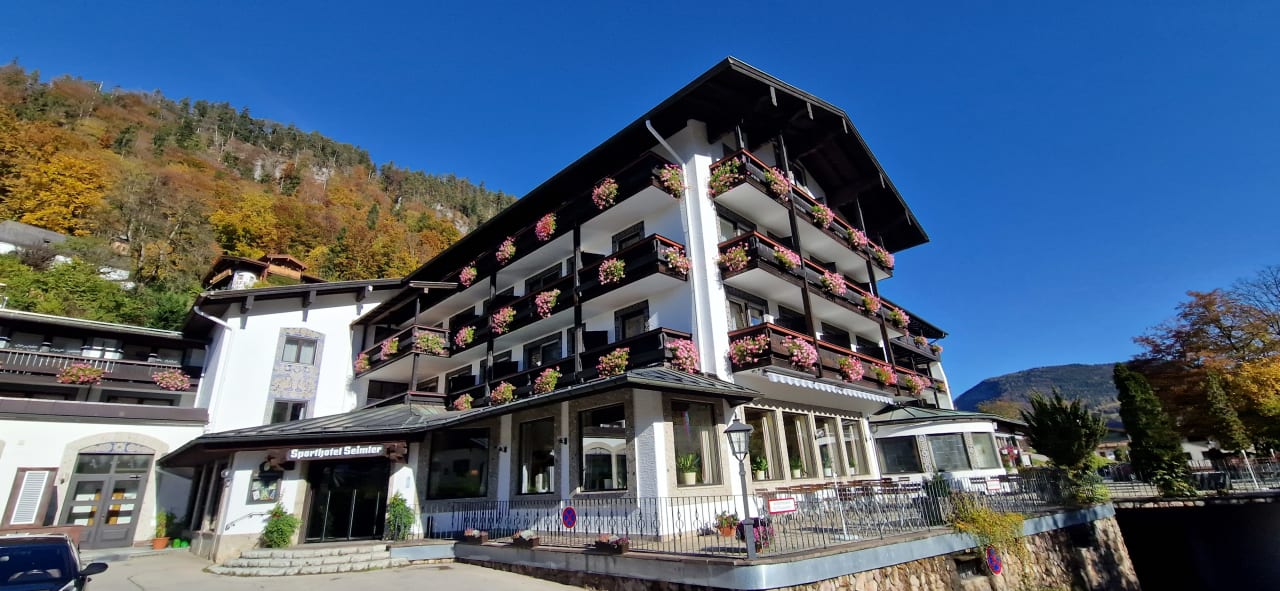 Außenansicht Alpensport-Hotel Seimler