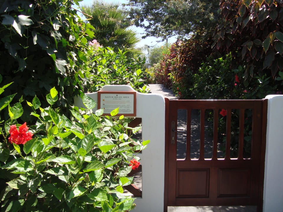 Eingang Relaxpoolanlage La Palma Jardin