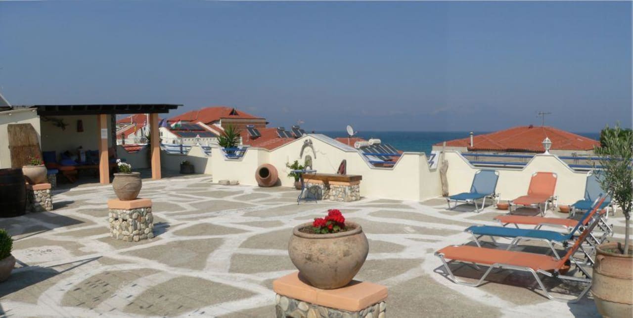 Dachterrasse Hotel Apollon