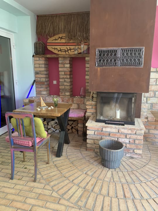 Lobby feels Beach Club Hotel