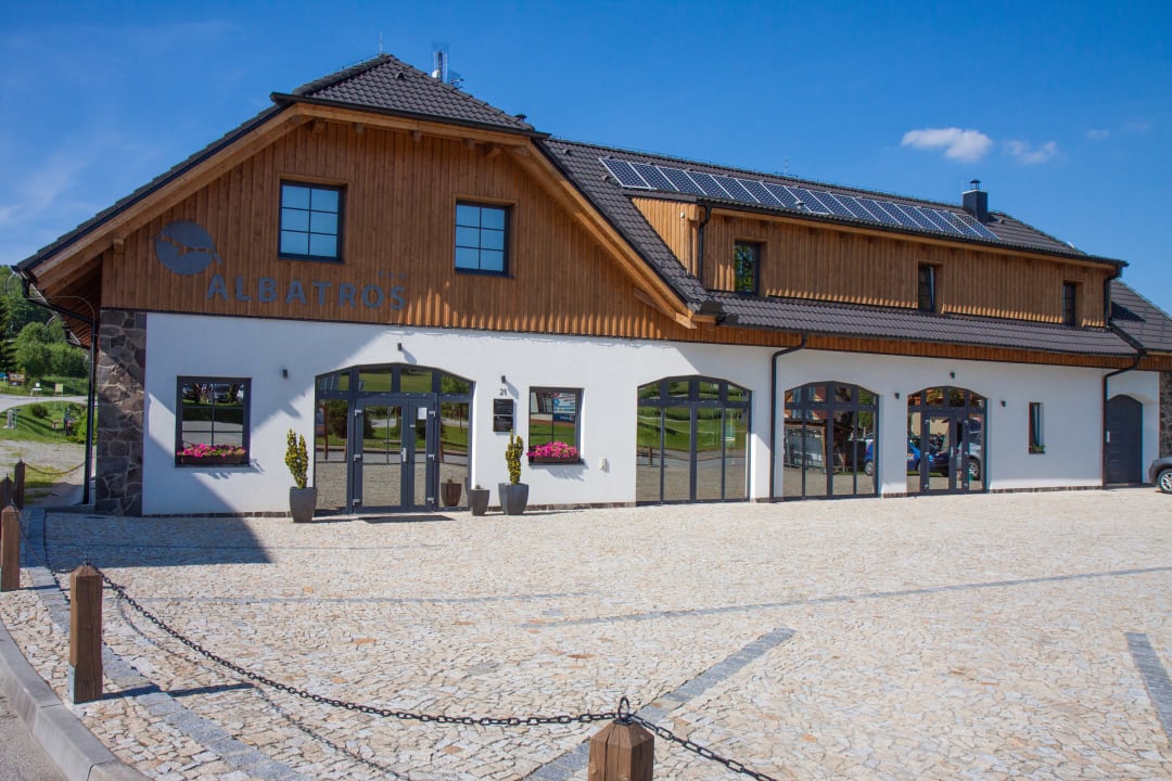 Außenansicht Garni & Apartment Hotel Albatros