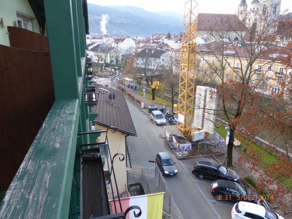 Blick vom Balkon Suite 741 Grüner Baum Hotels