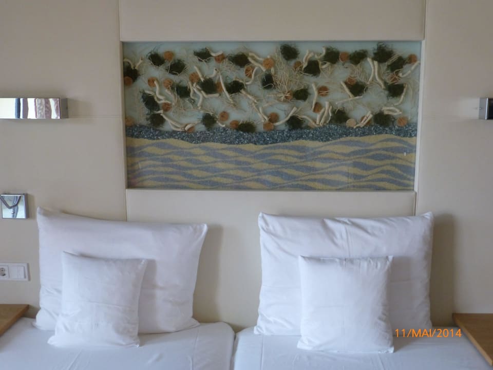 Wandbild aus Sand Kaisergarten Hotel Deidesheim