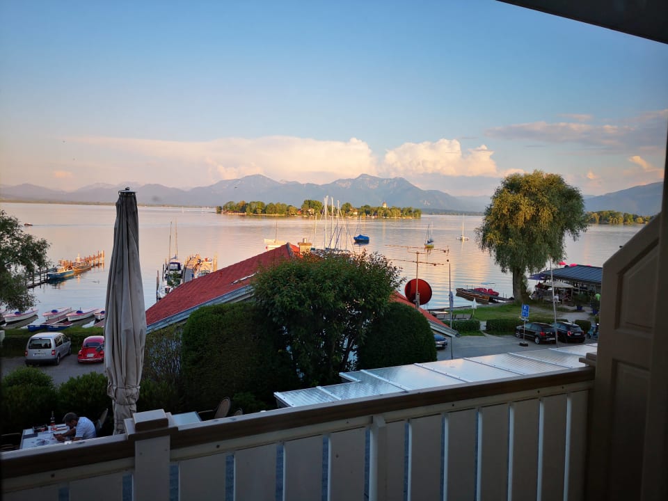 Ausblick Ferienresidenz Chiemseestern