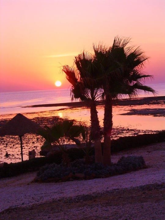 Sonnenaufgang vom Zimmer Mövenpick Resort El Quseir