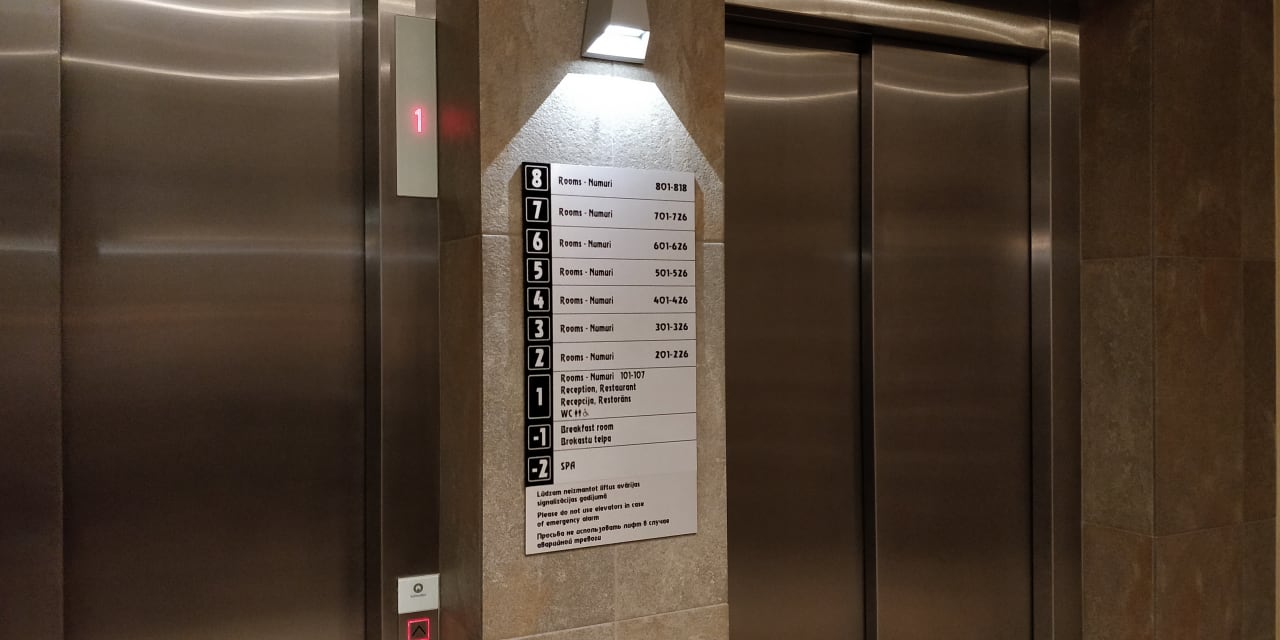 Lobby Wellton Riga Hotel & SPA