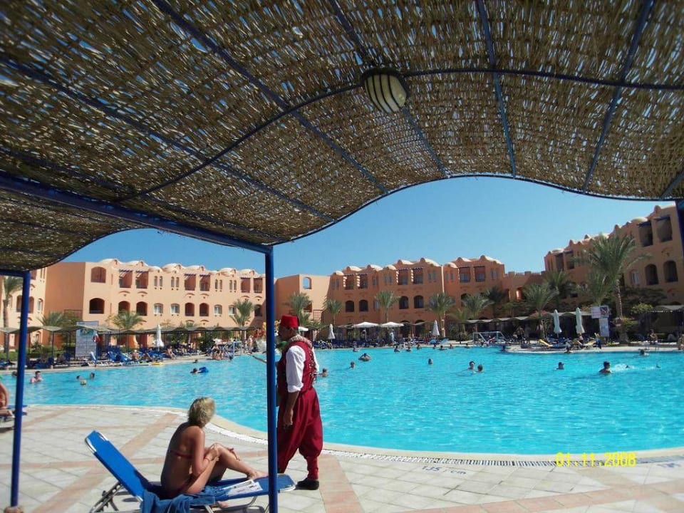 Pool beheizt Jaz Makadi Oasis Resort