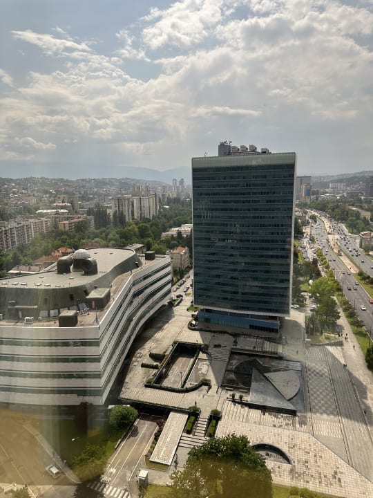 Ausblick Swissotel Sarajevo