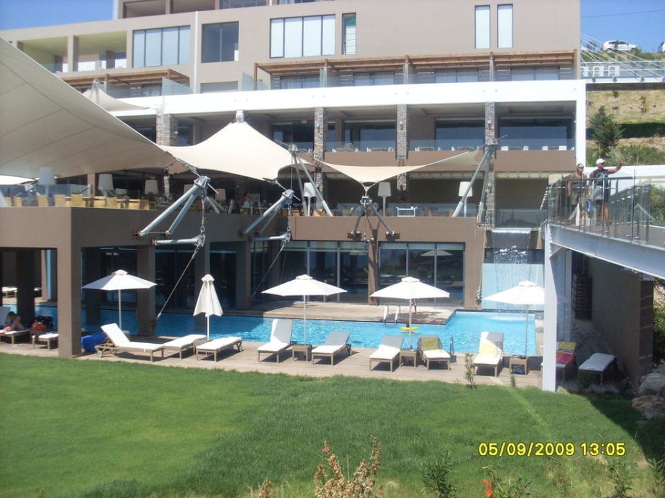 Pool und drüber Terrasse  Atlantica Mikri Poli Crete