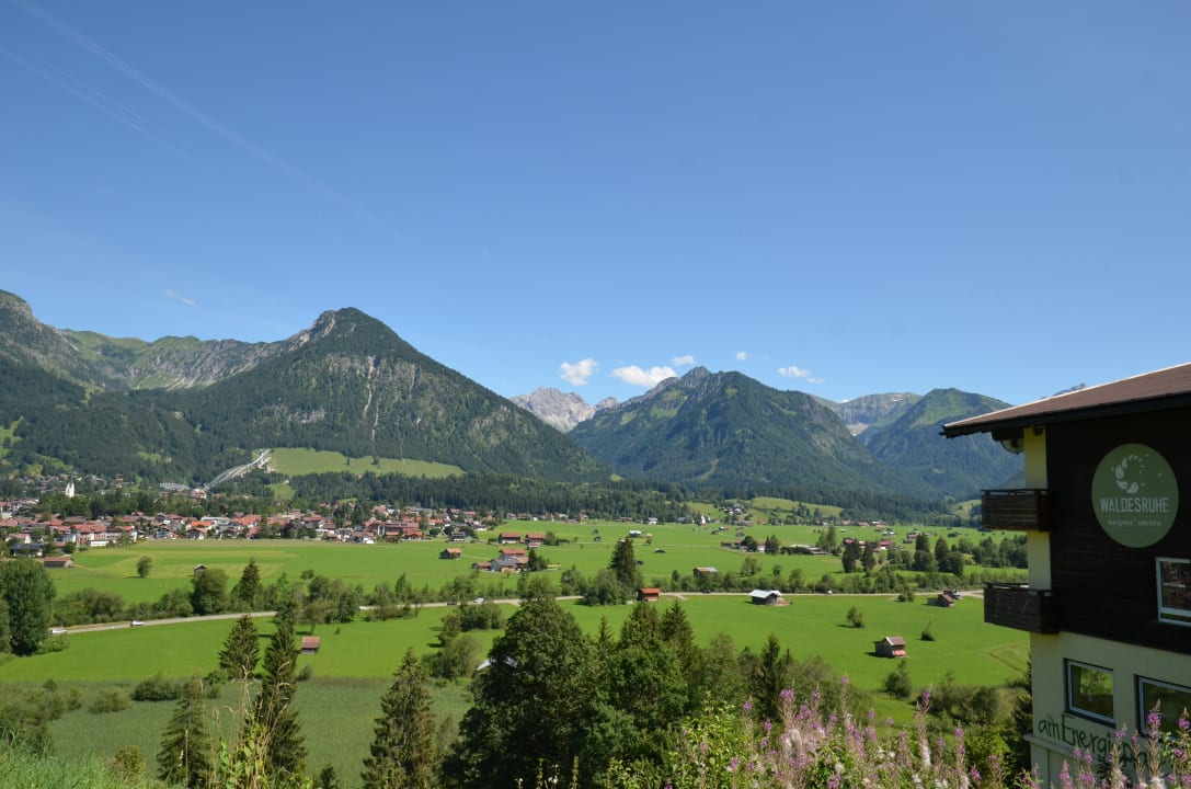 Ausblick Naturhotel Café Waldesruhe