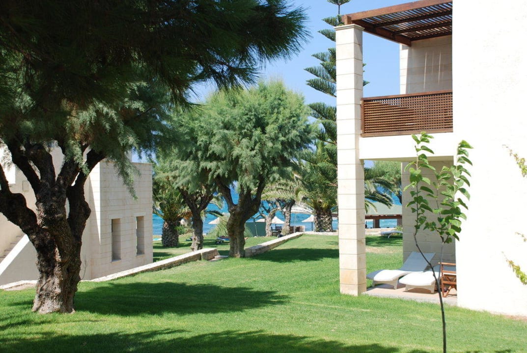 Blick Richtung Meer Phãea Cretan Malia