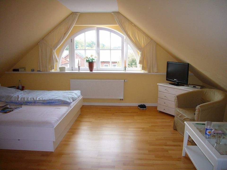 Schlafzimmer, oben Ferienwohnung Haus an der Altstadt