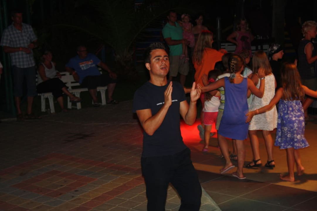 Chef Animateur Seko. Immer gut gelaunt! Hotel Orfeus Park