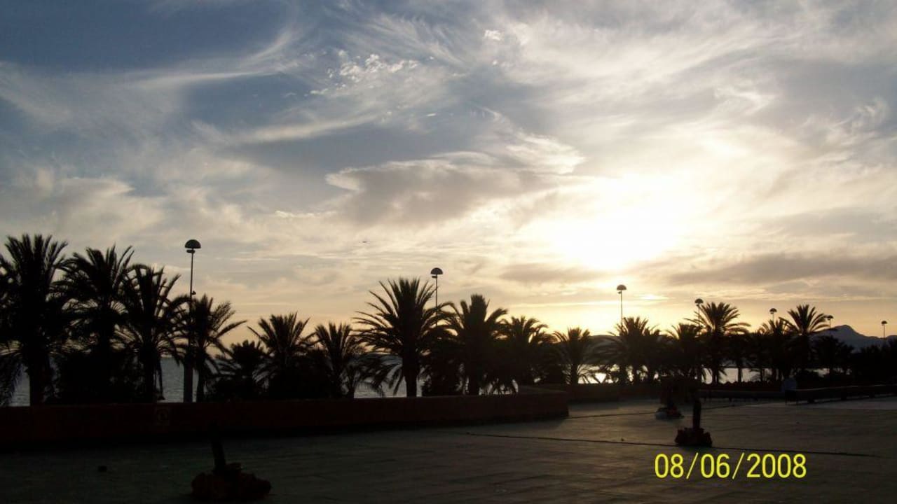 Ausblick Zimmer 105 allsun Hotel Pil-lari Playa