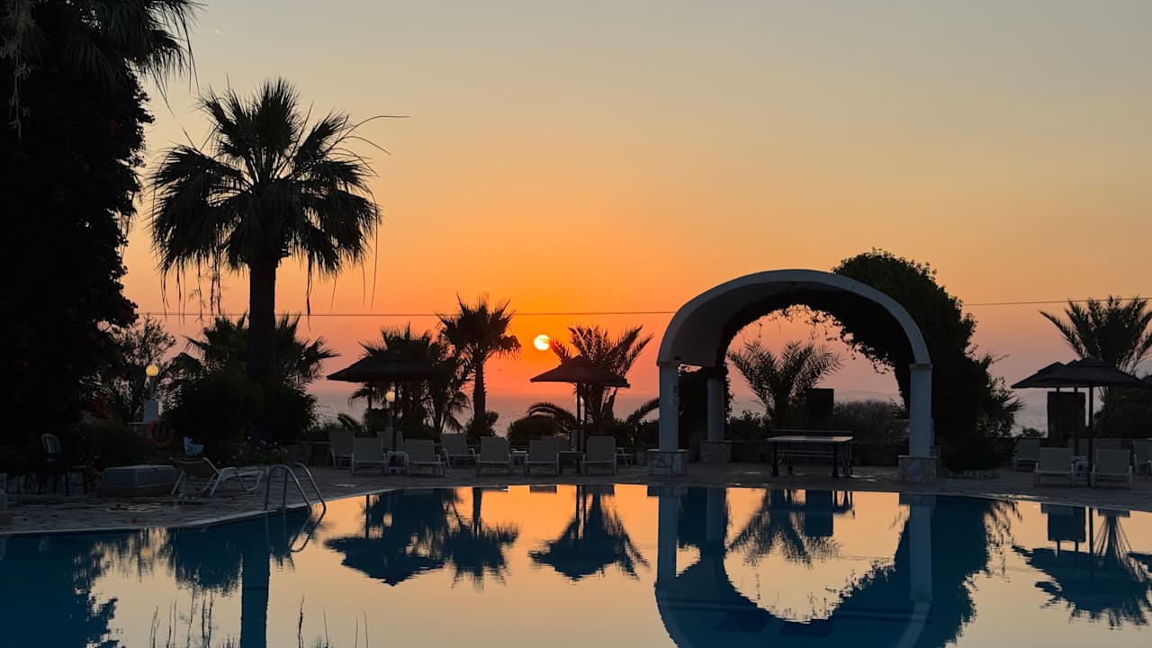 Ausblick Hotel Kouros Palace