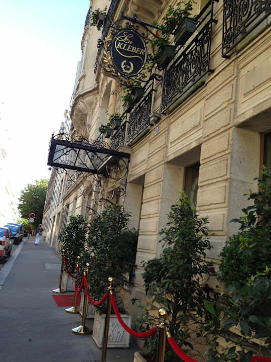 Front des Hotels Hotel Kleber Champs Elysees Tour Eiffel Paris