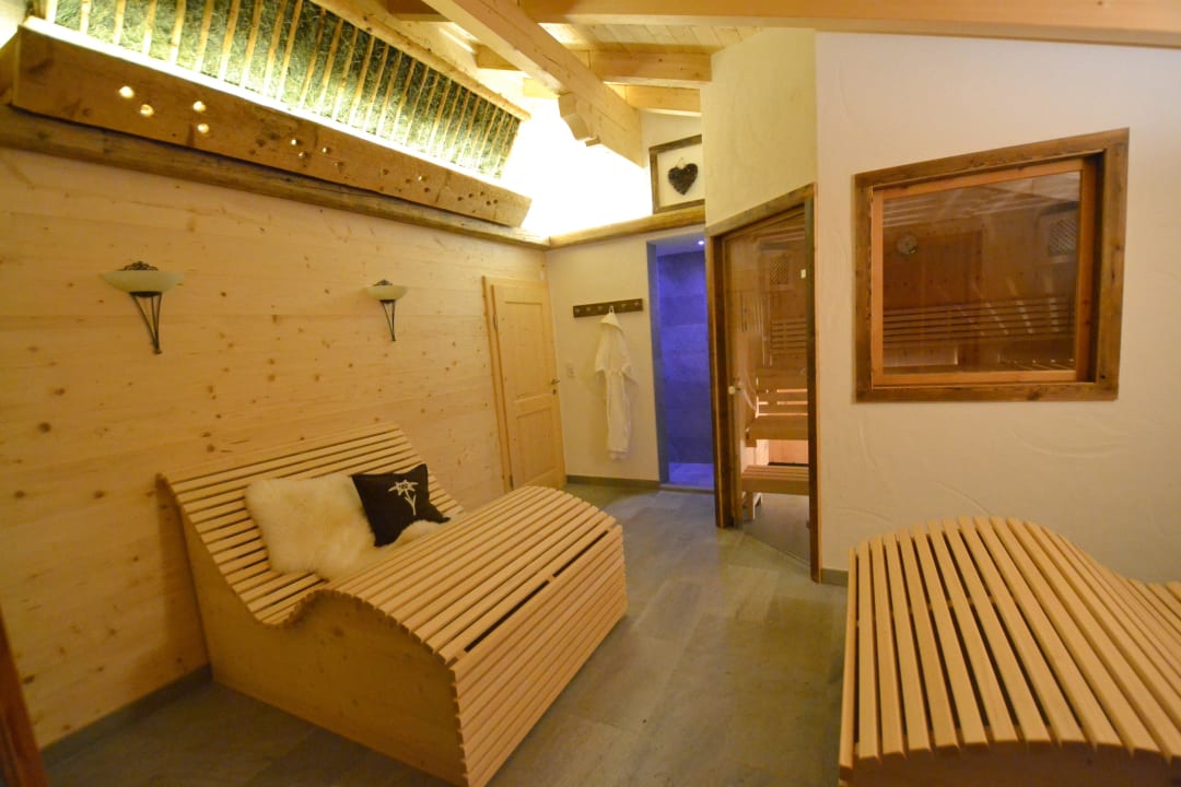 Wellnessbereich Chalets & Apartments Wachterhof