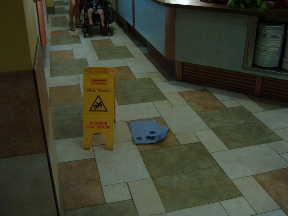 Beim Büffet Occidental Jandía Mar