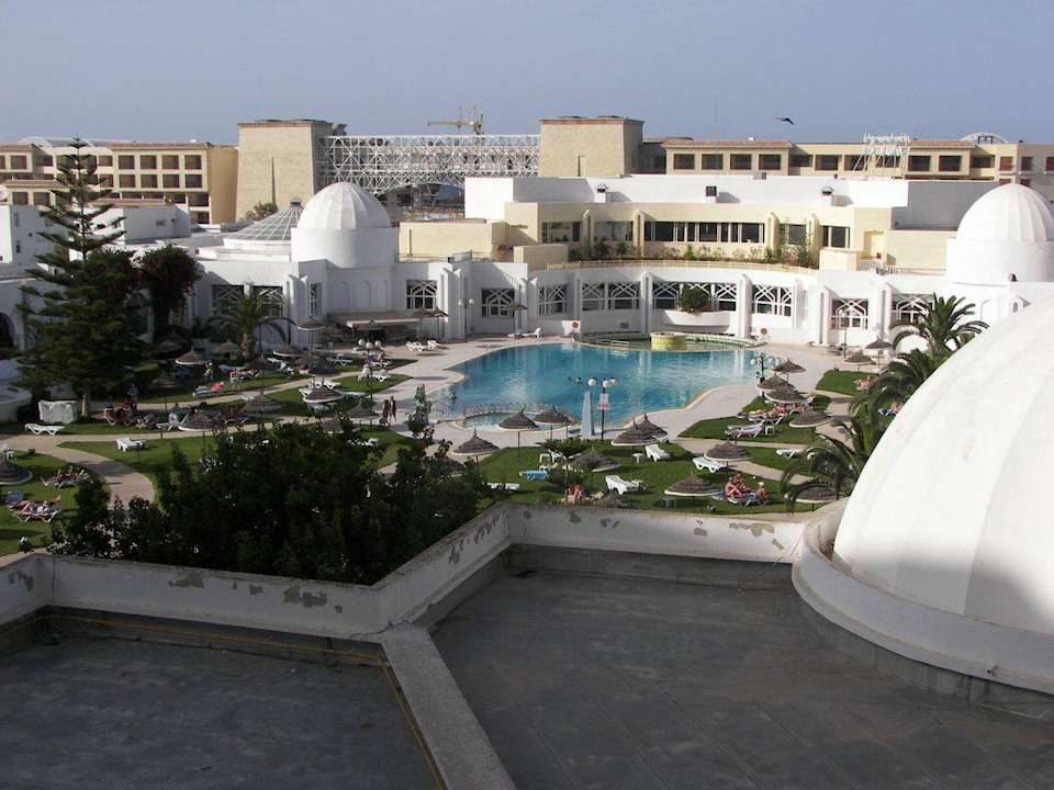 Ausblick vom Balkon Hotel Tej Marhaba