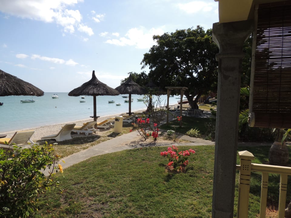 Blick von unserer Terrasse Appartement 1 Hotel La Mariposa