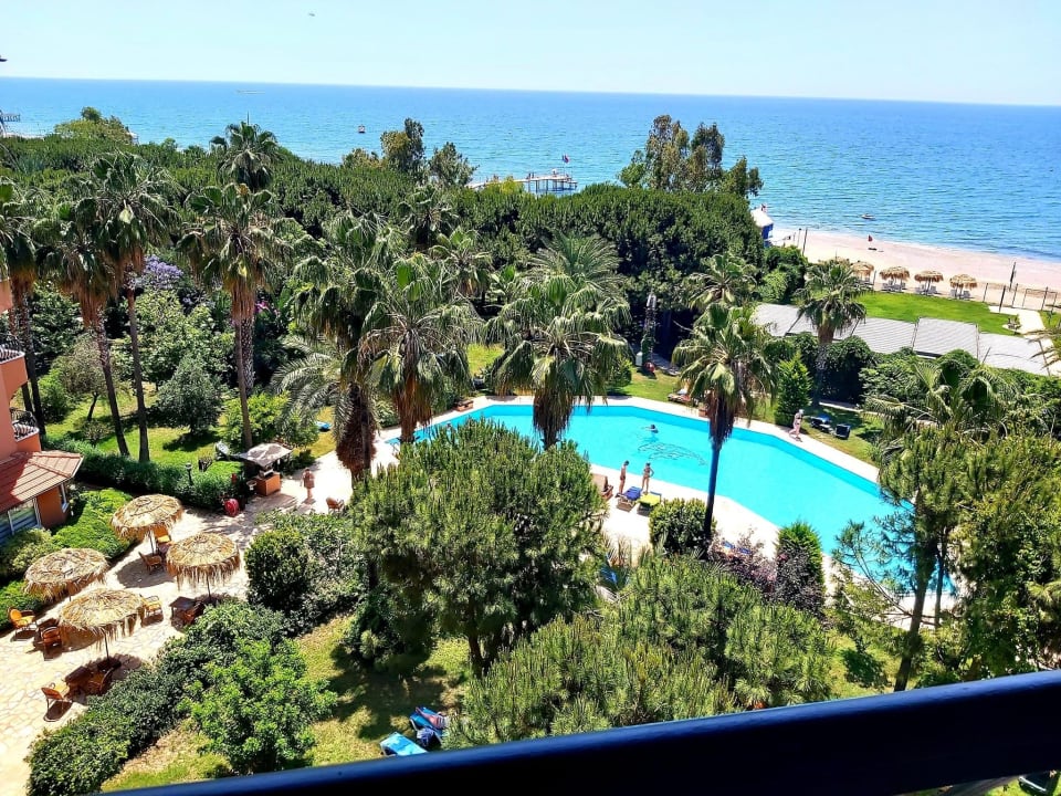 Ausblick Club Turtas Beach Hotel