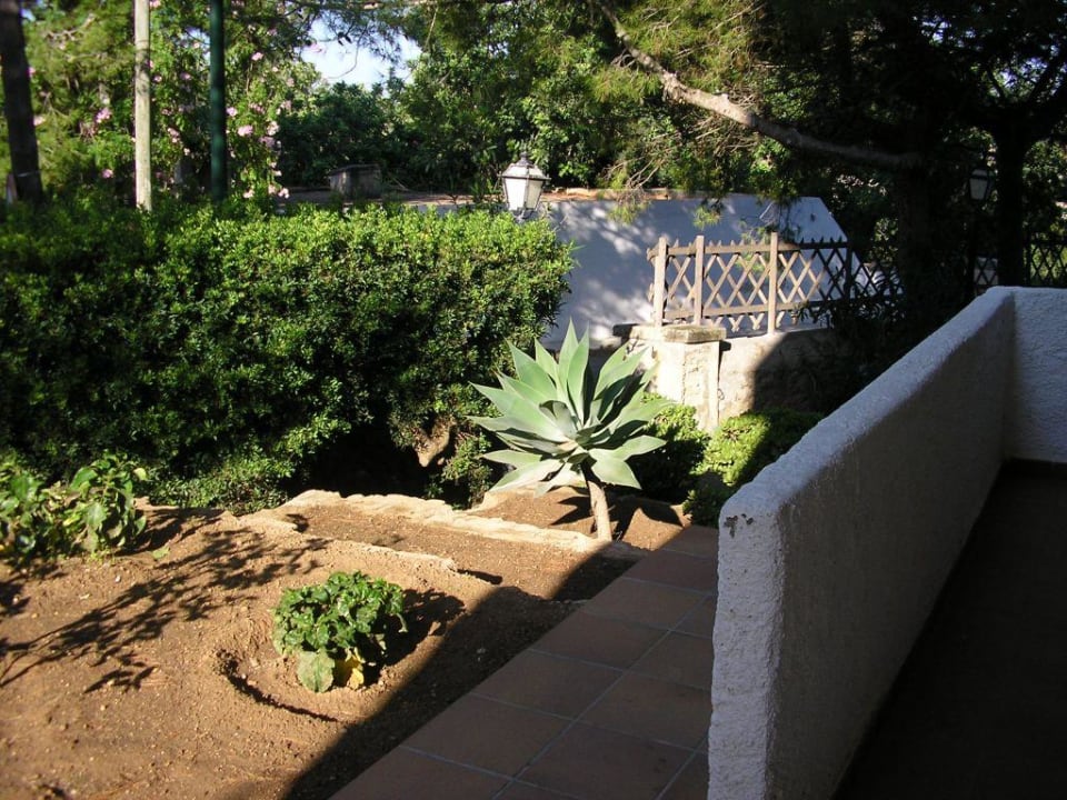 Terrasse vor Block 9 Prinsotel Mal Pas (Adults only)