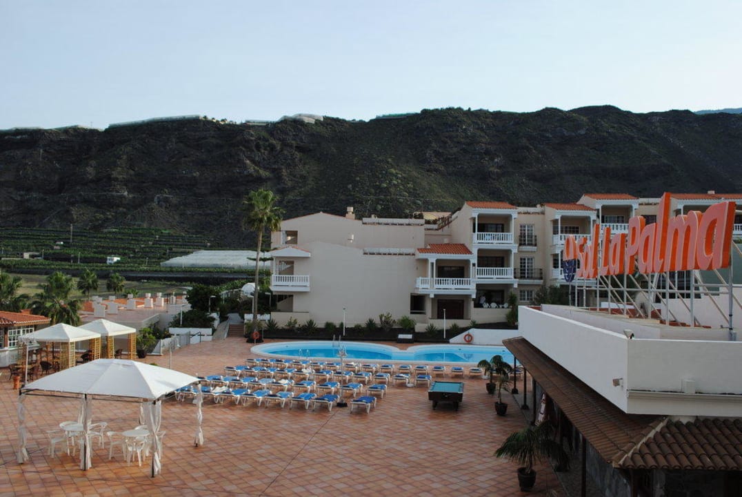 Blick vom Balkon  Melia La Palma Hotel