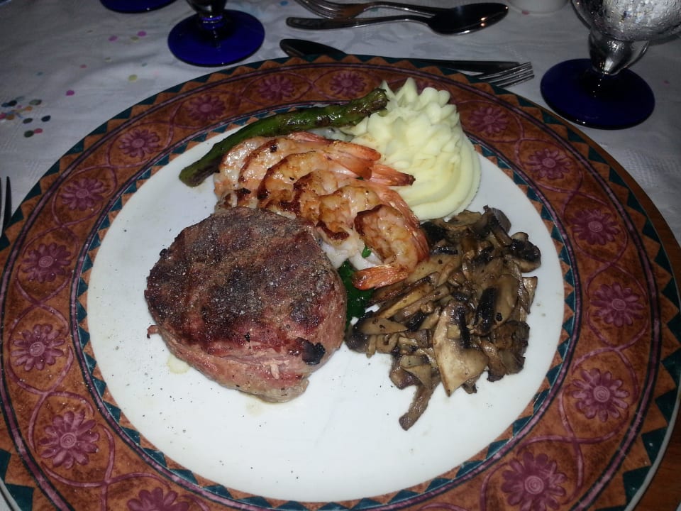 Abendessen im Steakrestaurant Lupita Hotel Riu Tequila
