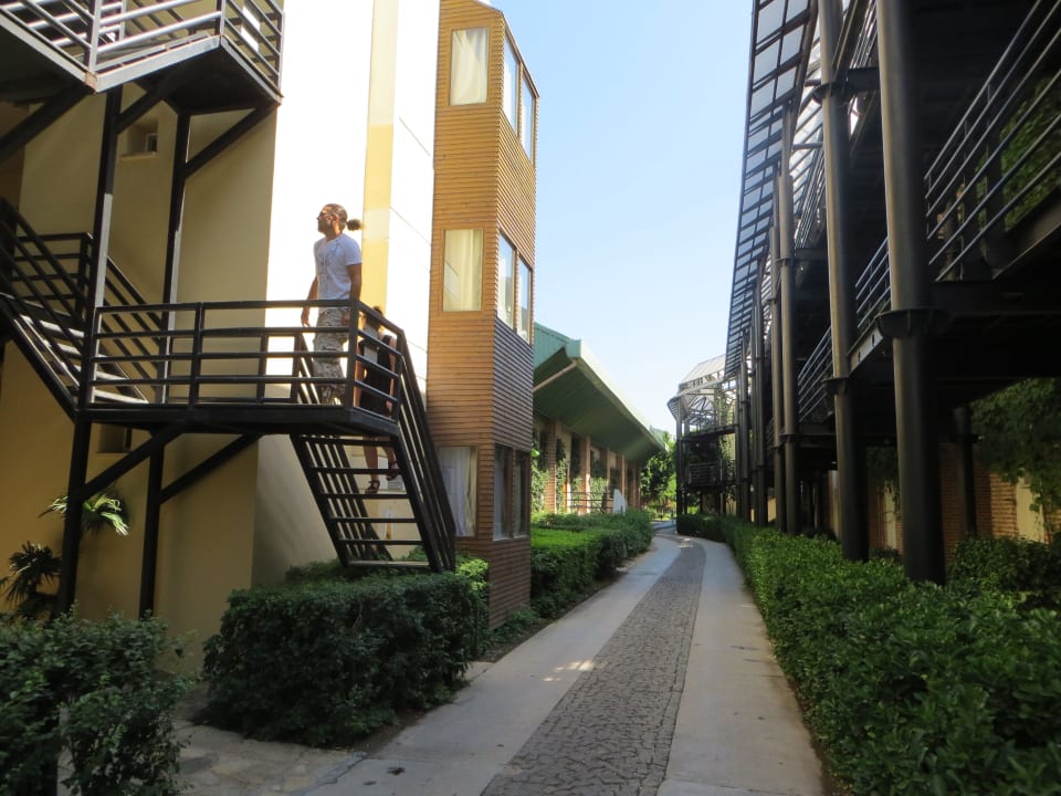 Aufgang zum Zimmer 4367 Limak Limra Hotel & Resort