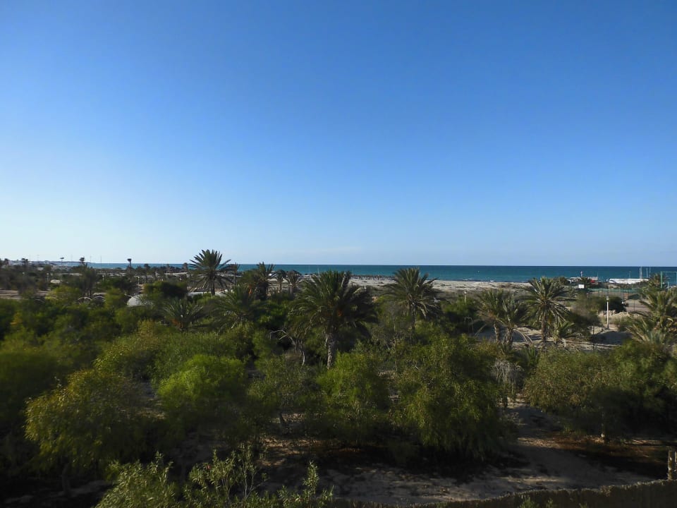 Ausblick von unserem Zimmer Iberostar Waves Mehari Djerba