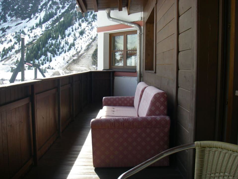 Balkon Verwöhnhotel Wildspitze