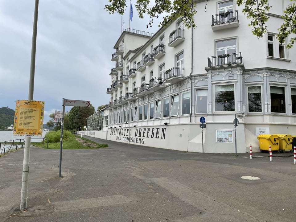 Außenansicht Rheinhotel Dresen