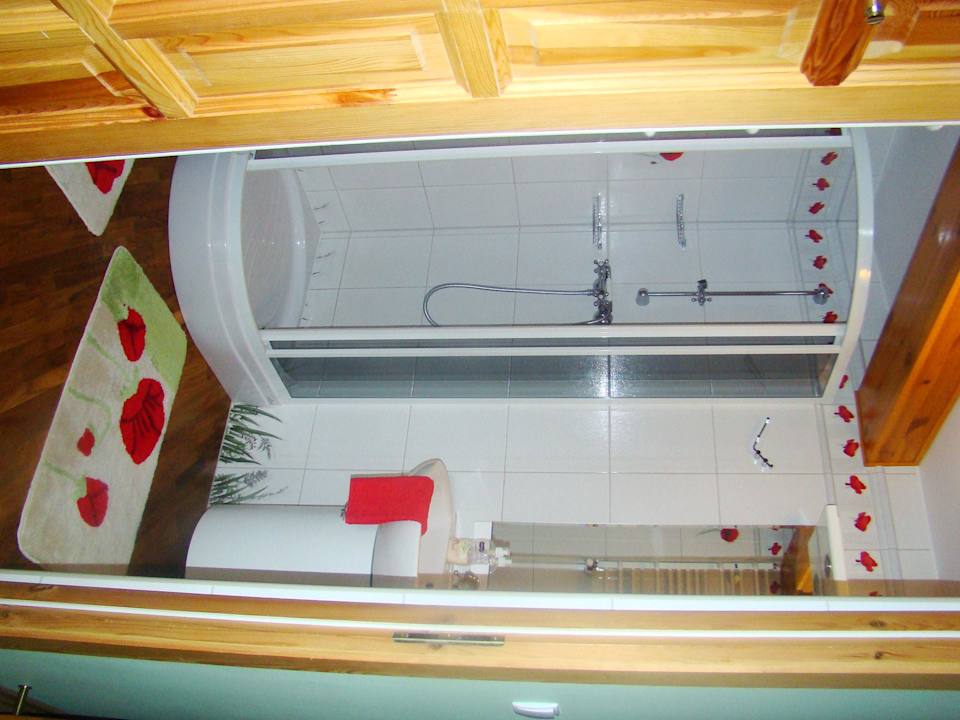 Łazienka makowa Bauernhof Lysa Góra