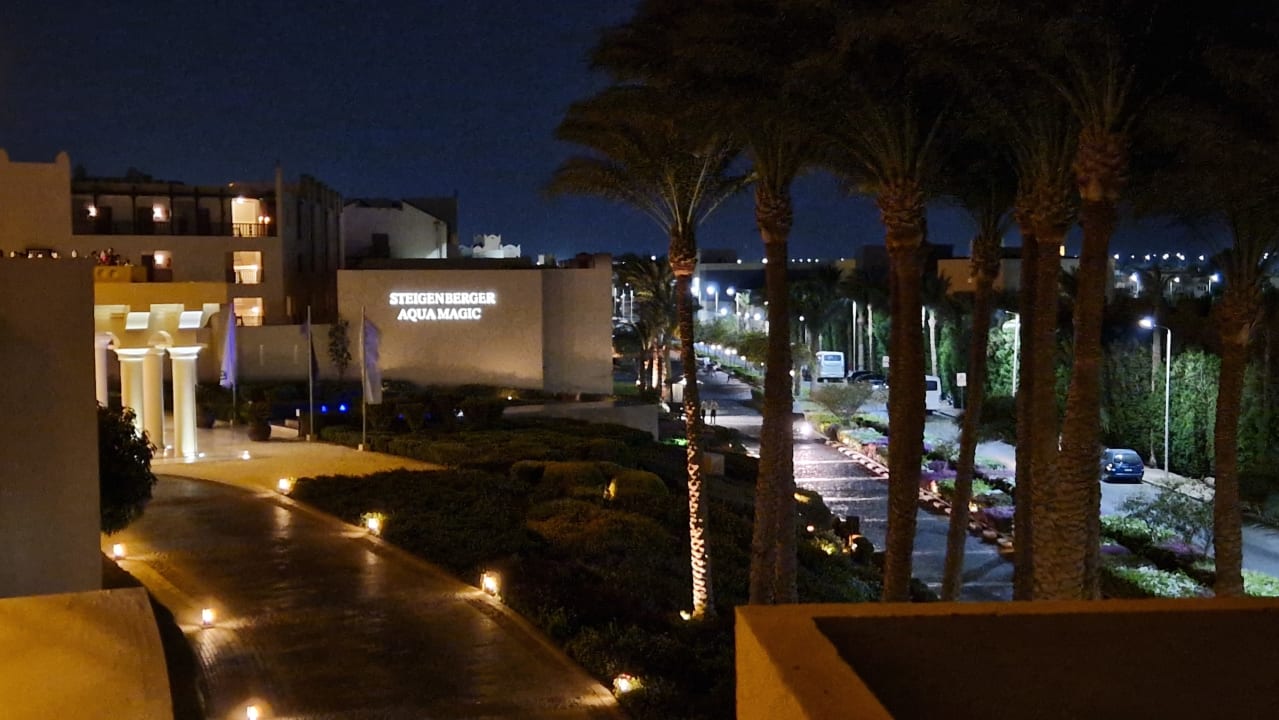 Ausblick Steigenberger Aqua Magic