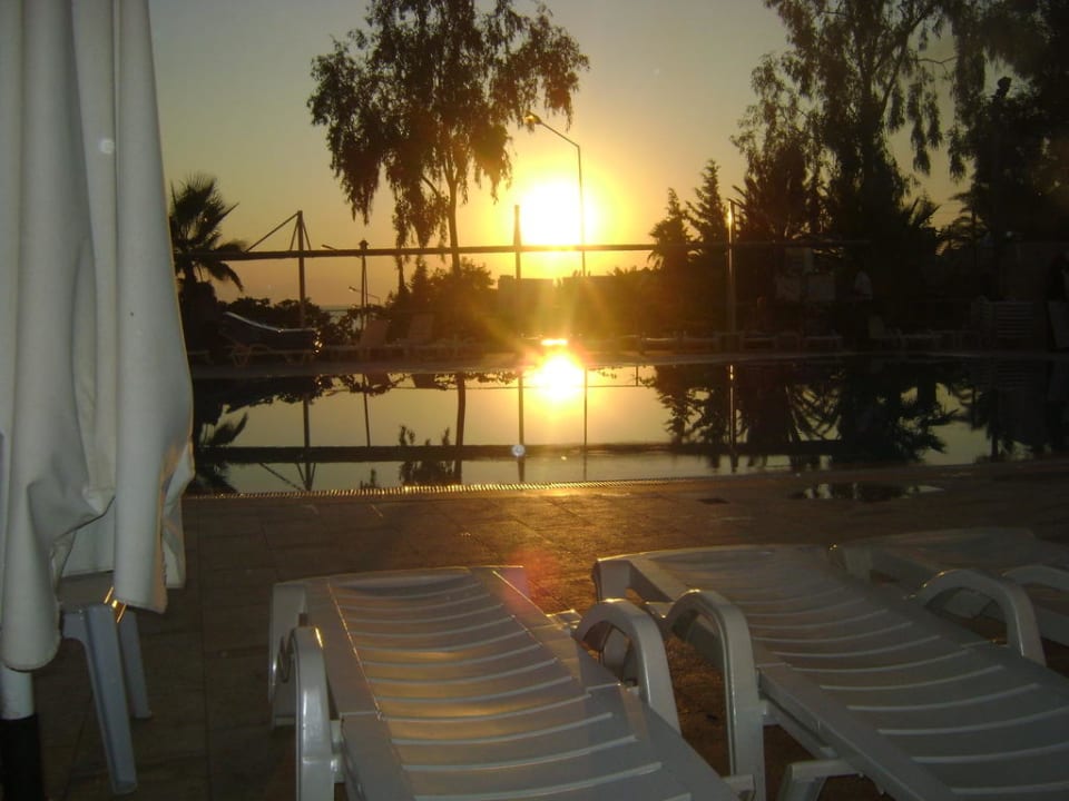 Coucher soleil vue depuis la piscine  Side Alegria Hotel & Spa - Adults only +16