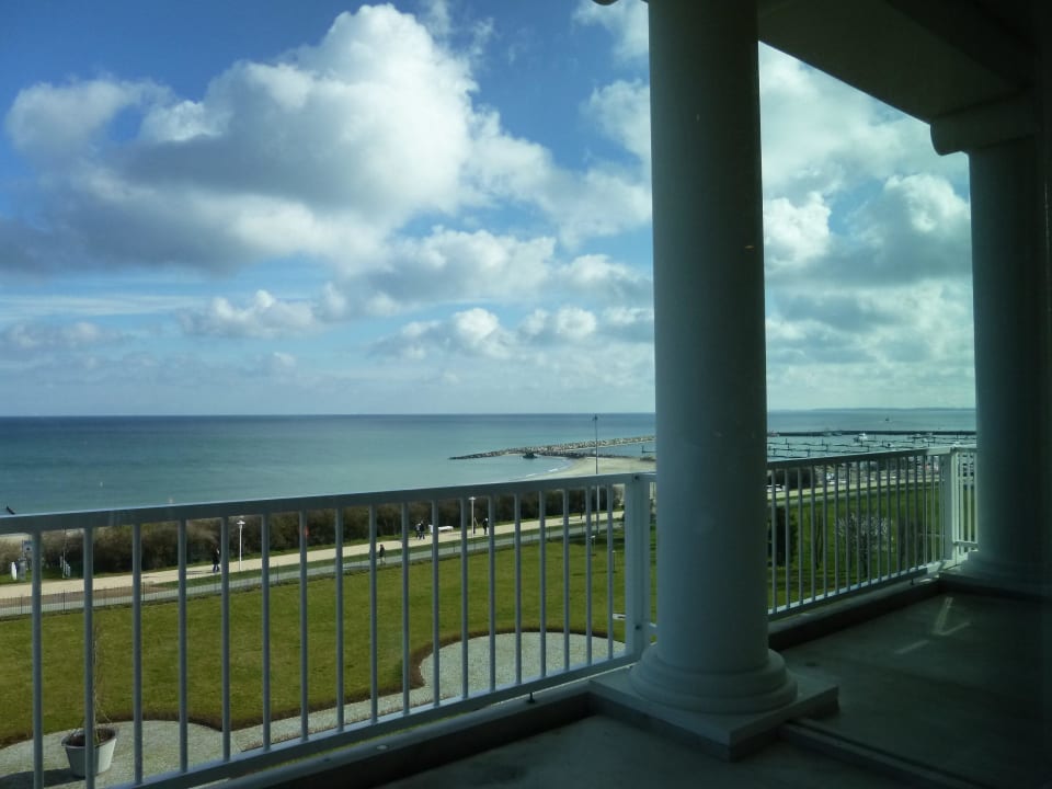 Blick vom Tisch im Restaurant Morada Strandhotel Ostseebad Kühlungsborn