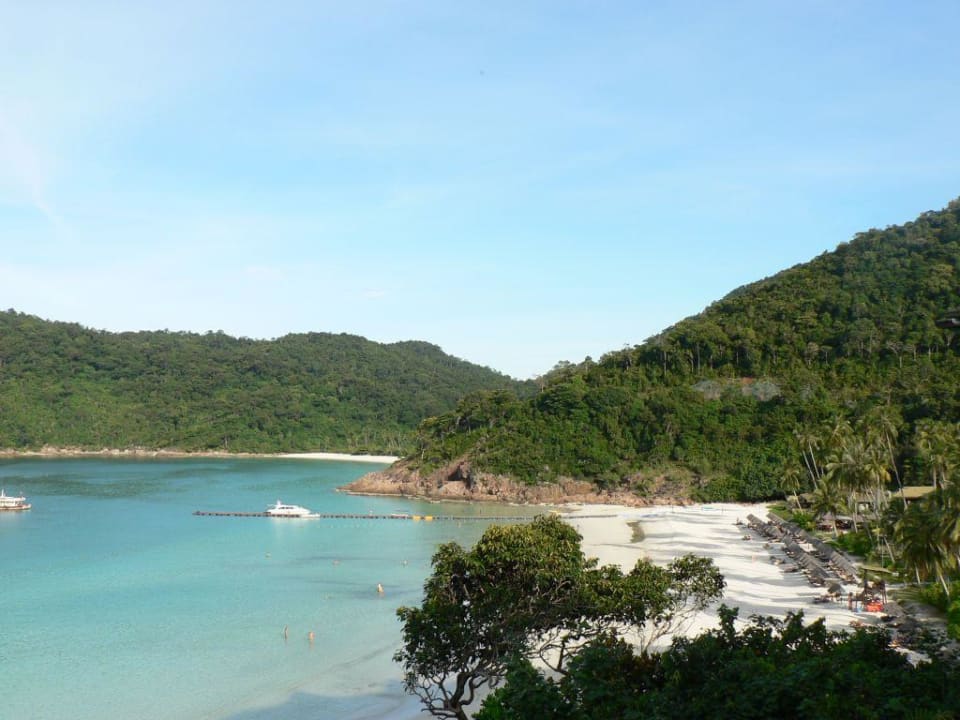 Sicht vom Fitnesscenter The Taaras Beach & Spa Resort