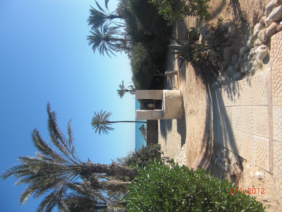 Weg zum Strand Djerba Castille