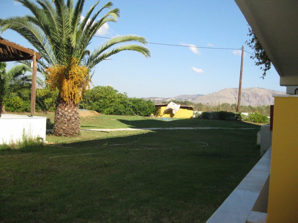 Ausblick Zimmer 107 und 108 HARPIN Georgioupolis Resort Aquapark & SPA