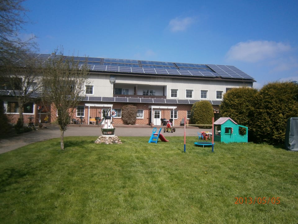 Blick auf die Wohnanlage Ferienhof Tams