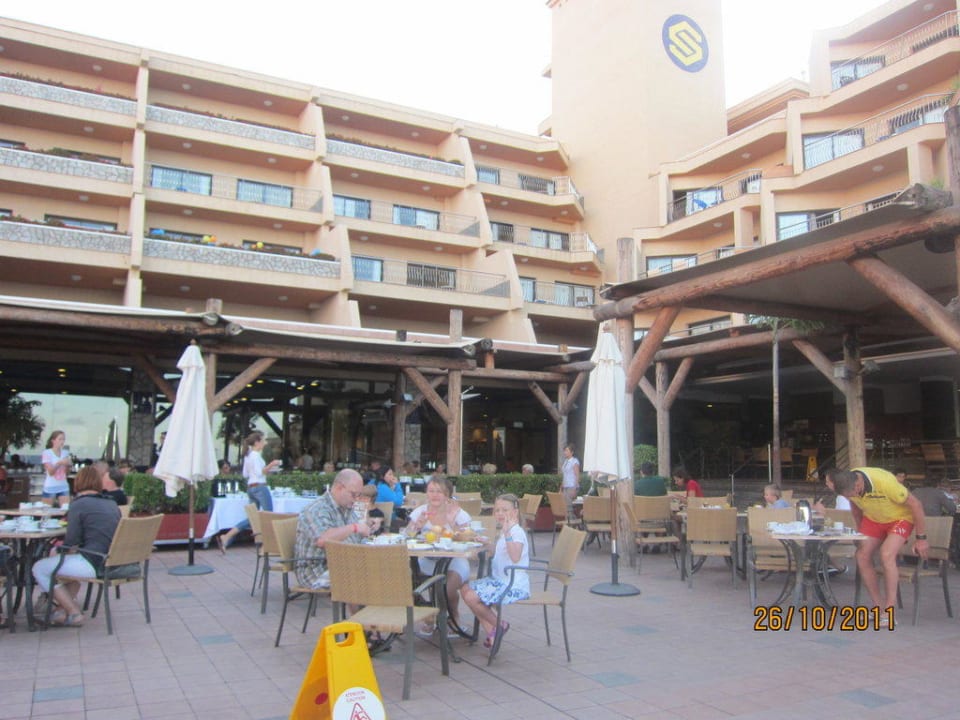 Blick aufs Restaurant Hotel Riu Buenavista