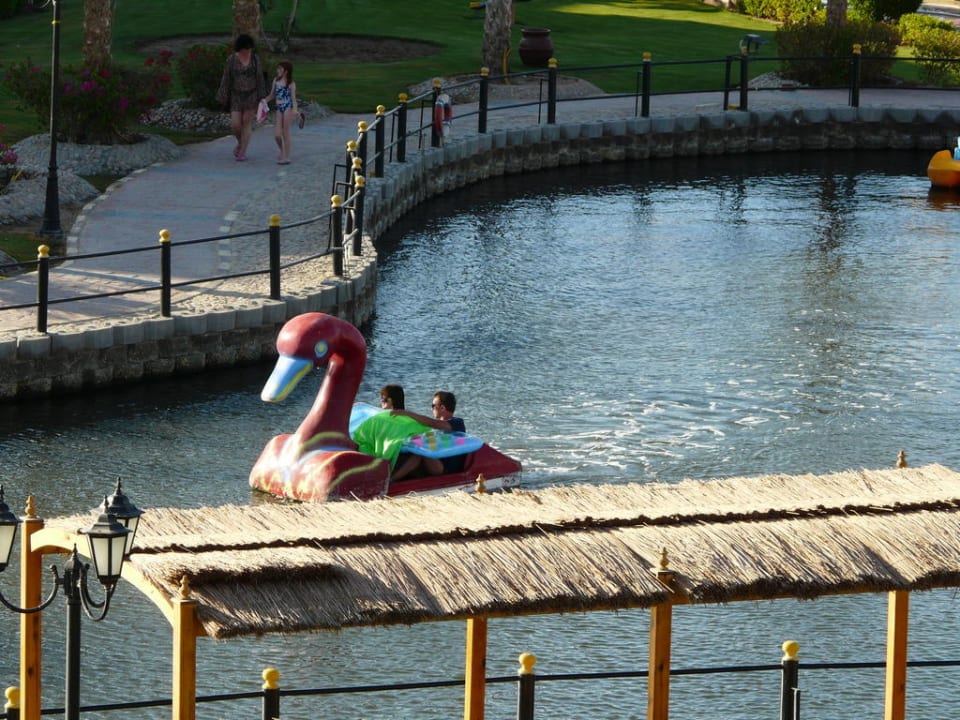 The river through the hotel Pickalbatros Dana Beach Resort - Hurghada