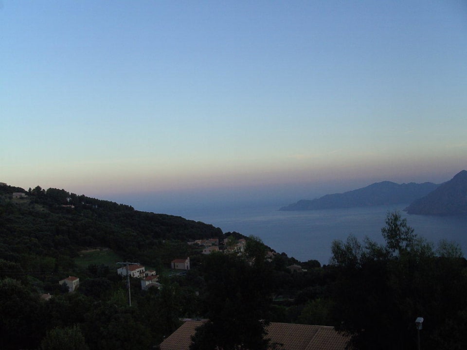 Ausblick vom Balkon Zi-Nr.13 Hotel Le Scandola