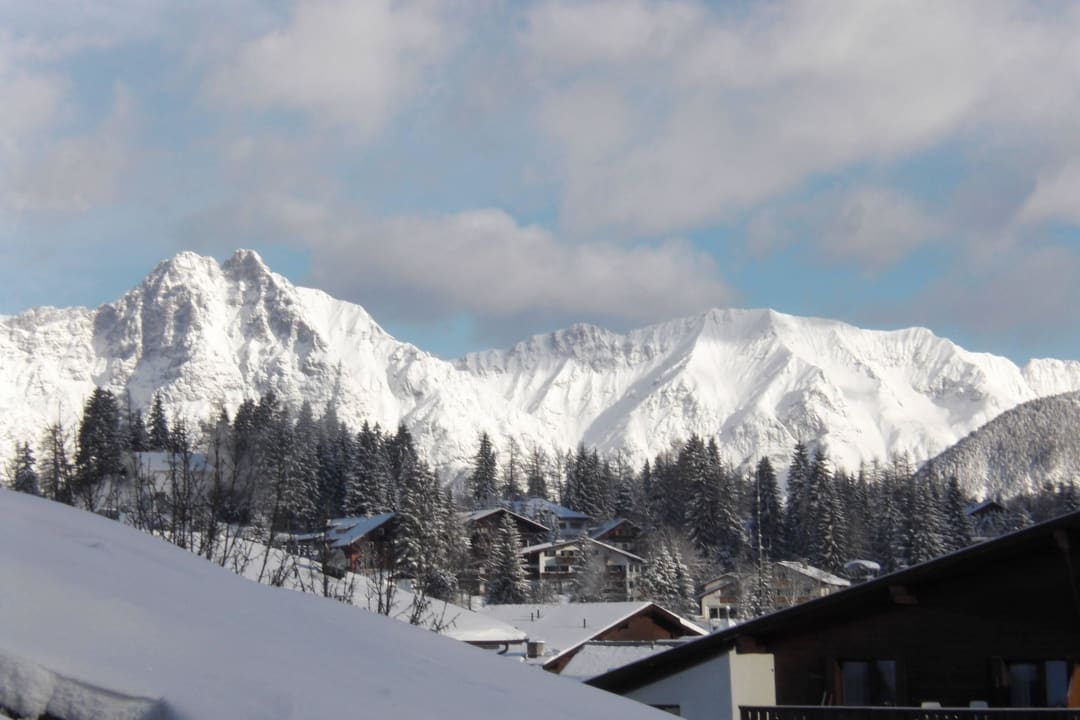 Vom Wohnzimmer aus Hotel Central